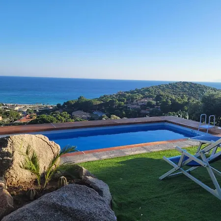 Con Piscina Panoramica Belvedere Mari Pintau Geremèas