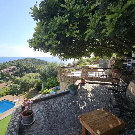 Con Piscina Panoramica Belvedere Mari Pintau Geremeas